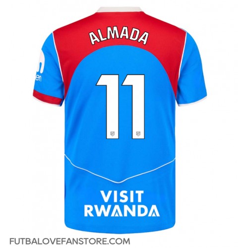 Atletico Madrid Thiago Almada #11 Tretí futbalový dres 2025-26 Krátky Rukáv Atletico Madrid Thiago Almada #11 Tretí futbalový dres 2025-26 Krátky Rukáv